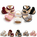 Baby Girls Ruffle Sandals (Age Newborn - 18M)